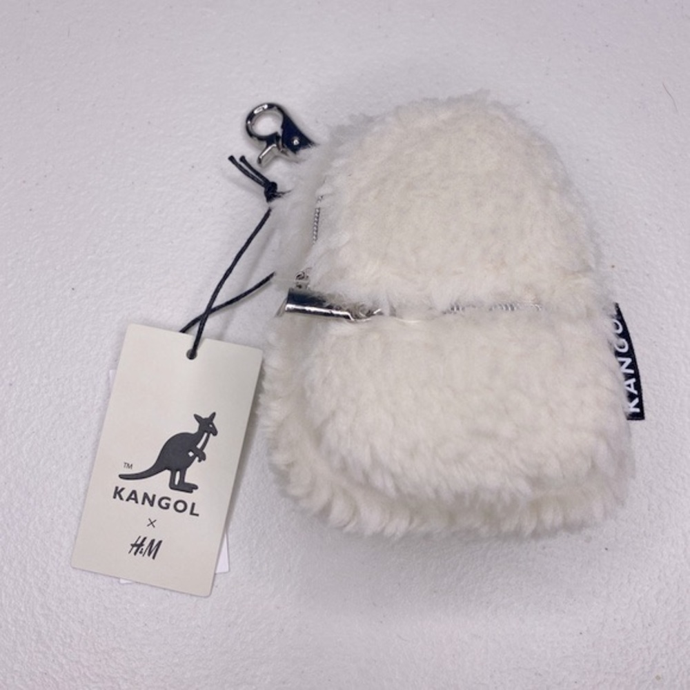 H&M x Kangol Teddy Bear Backpack Key Chain NWT - Picture 6 of 11